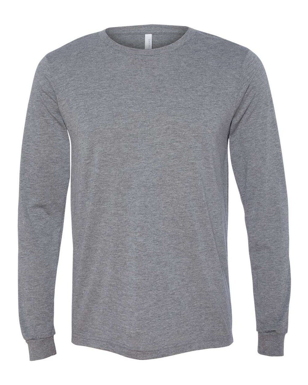 BELLA + CANVAS Triblend Long Sleeve Tee Soft Lightweight Unisex Retail Fit Everyday Wear Shirt